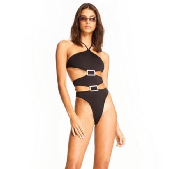 NEW I.AM.GIA Devon Black Bodysuit - Picture 4 of 6